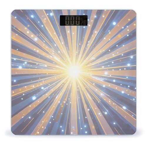 Báscula Digital de Baño FekiLoot con Plataforma Amplia y Display LED miniatura 1