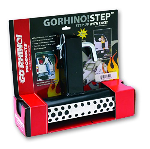 Go Rhino! (320B) Hitch Step,Black, 2" Receiver #TOP1