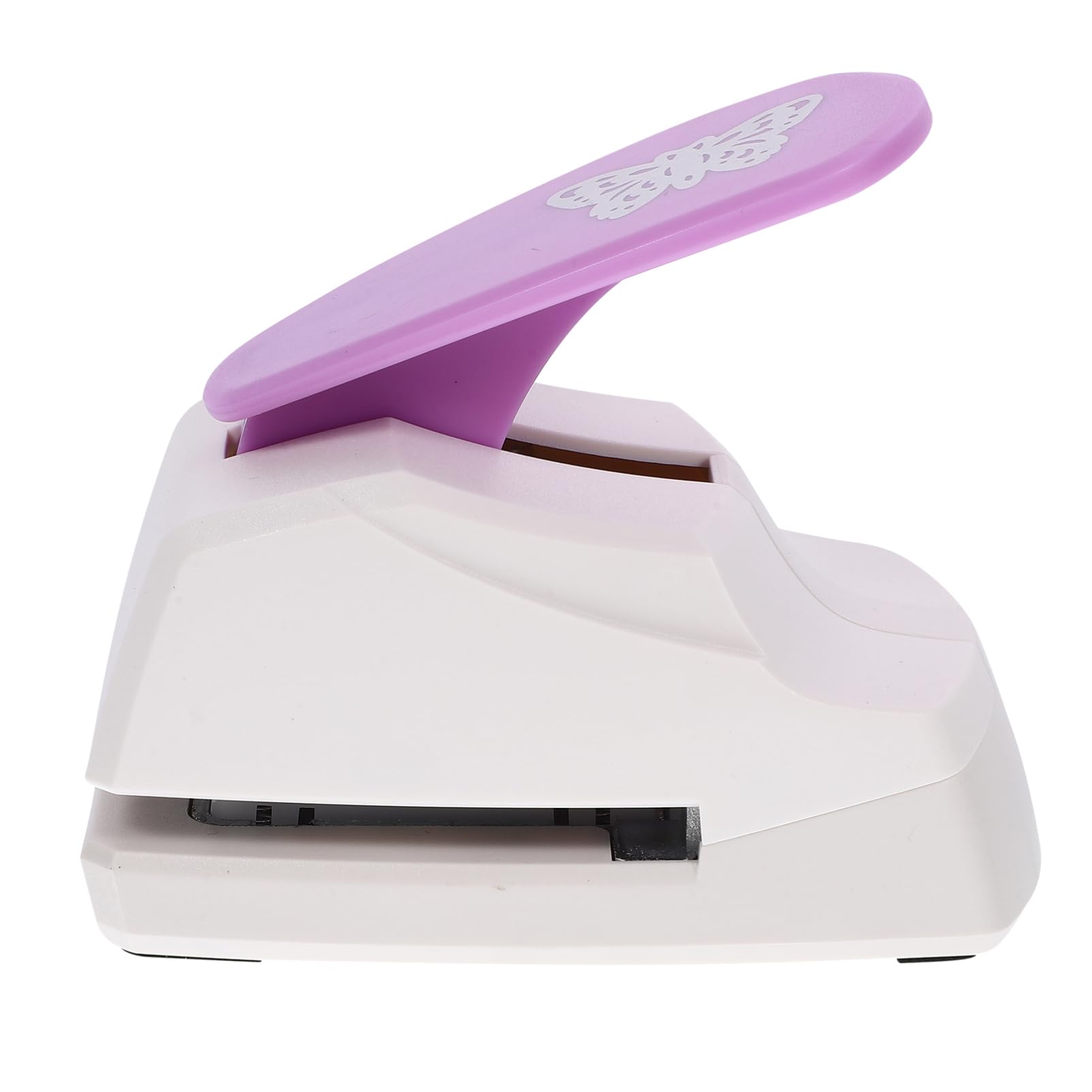 NUOBESTY Stainless Steel Plastic Embossing Machine DIY Paper Punch for Boys and Girls Adults Craft Art Puncher Butterfly Shape Hole Puncher for Paper Crafts Random