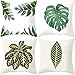 4 Paczka Poszewka 18x18 Cal/45x45Cm Tropikalna RośLina Motyw Kwadratowy Rzuć Poszewki Na Poduszki Hawajski Kwiat Liść Palmy WzóR Ananasa Poszewki Na Poduszki Do Domowego