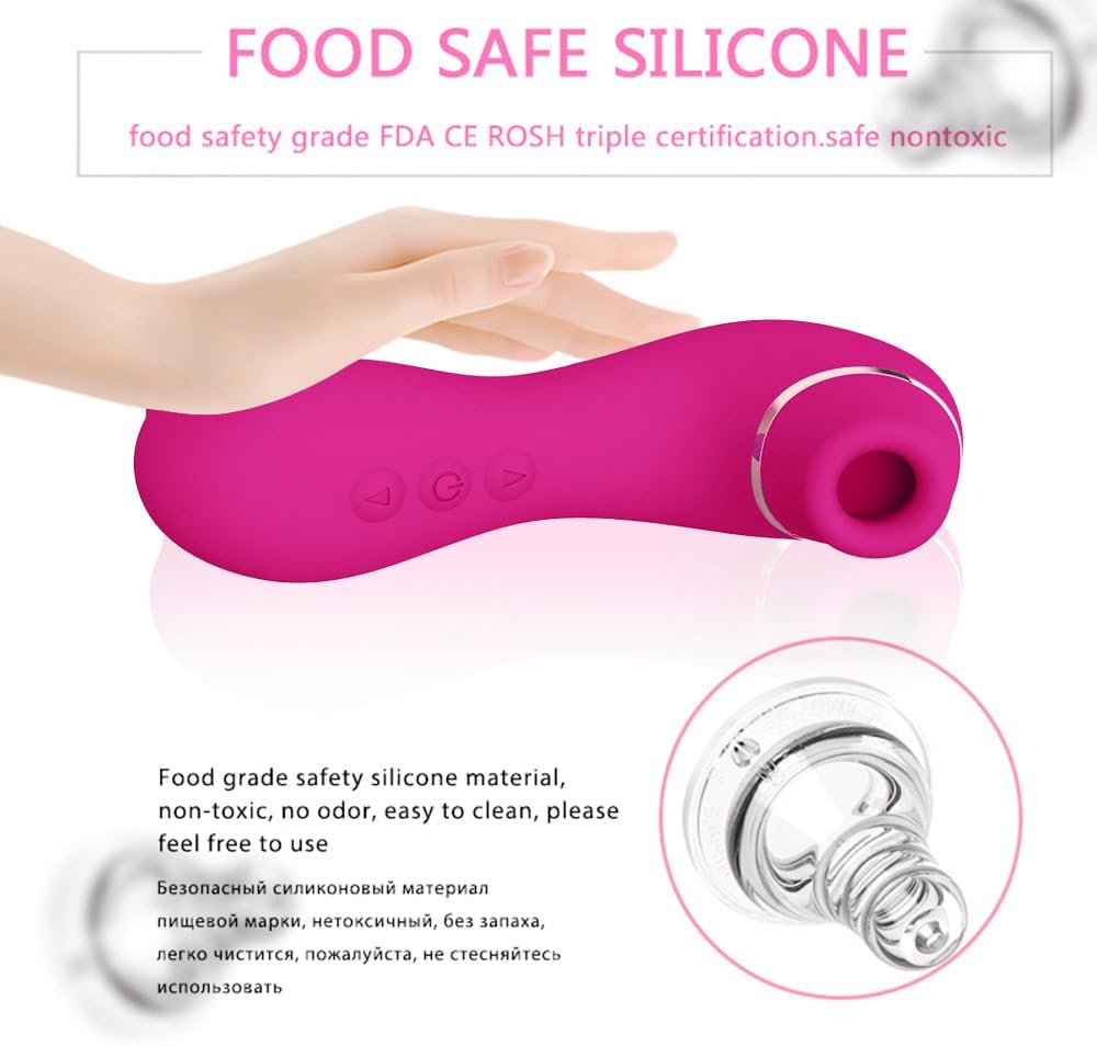 Baby Sea Lion Suck Toy Female Rechargeable Adult Toys - Adam and Eve Red Powerful Tongue Sucking Licking G Suck Toy Female Couple Panty Stimulation