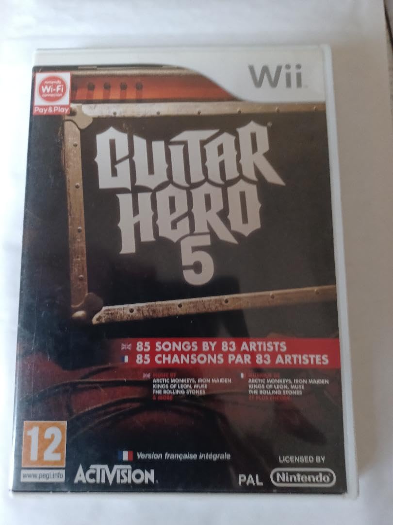 Electronics Hub Guitar Hero 5 (Wii) Electronics Hub Guitar Hero 5 (Wii)