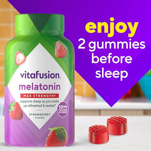 Vitafusion Melatonin Gummies 10mg Per 2 Gummies | 100 Count - image 8