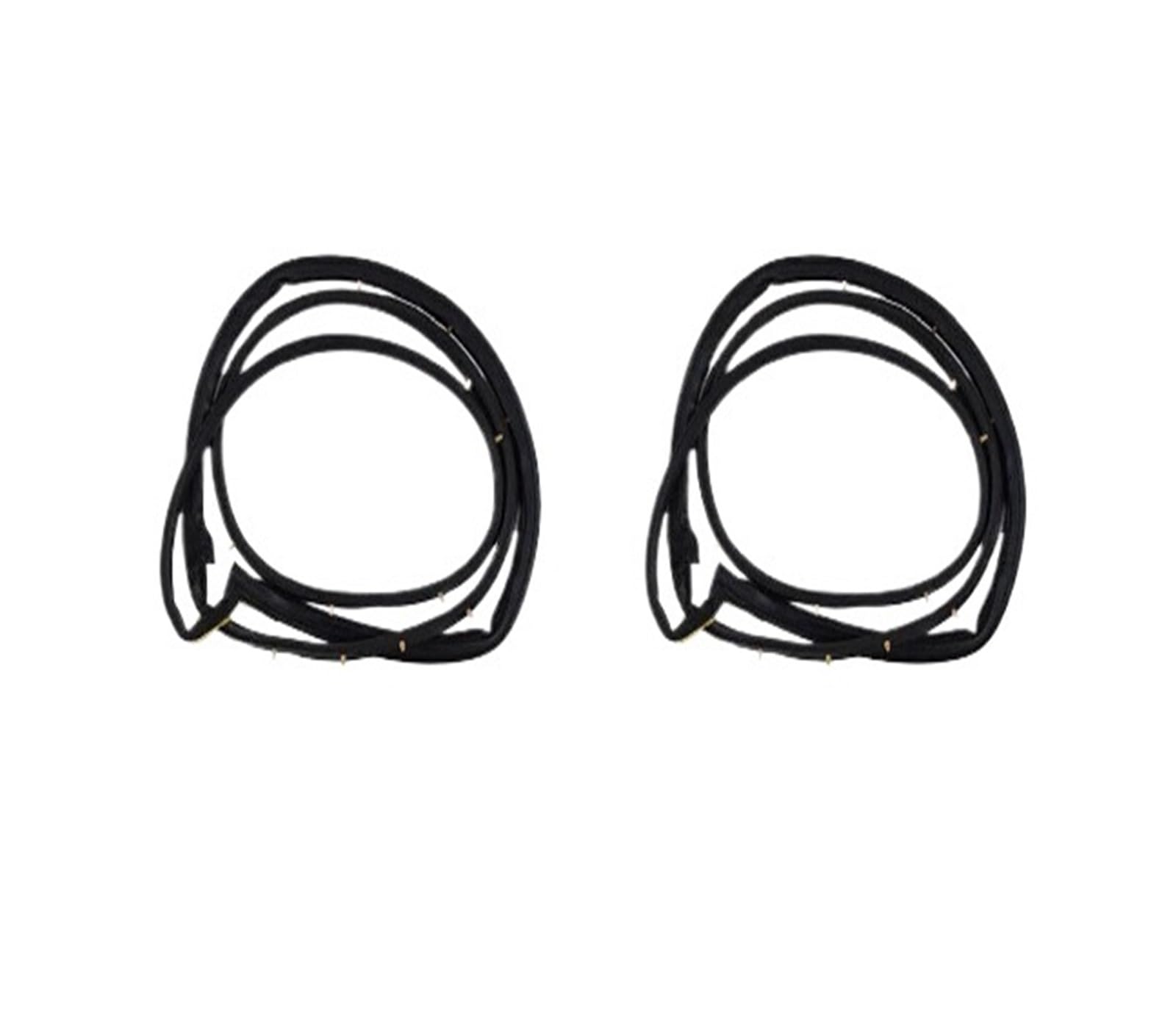 Ajohbm One Color For Civic Sedan 2006-2011 Front Lh Rh Door Rubber Molding Weatherstrip Car Accessories 72310-Sna-A01 72350-Sna-A01