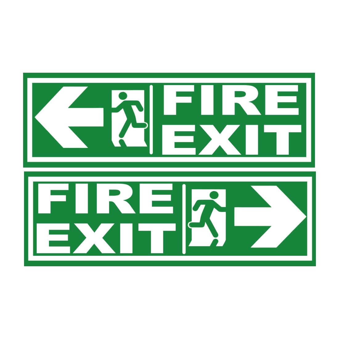 Ordershock Fire Exit Left And Right Sign Board For School, Colleges, Hospitals, Mall Multicolor Sunboard 8x2.6 Inch (B0CK1B4DM9) Amazon Price History, Amazon Price Tracker