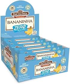 Display Banana Zero Açúcar DaColonia 24un - 600g