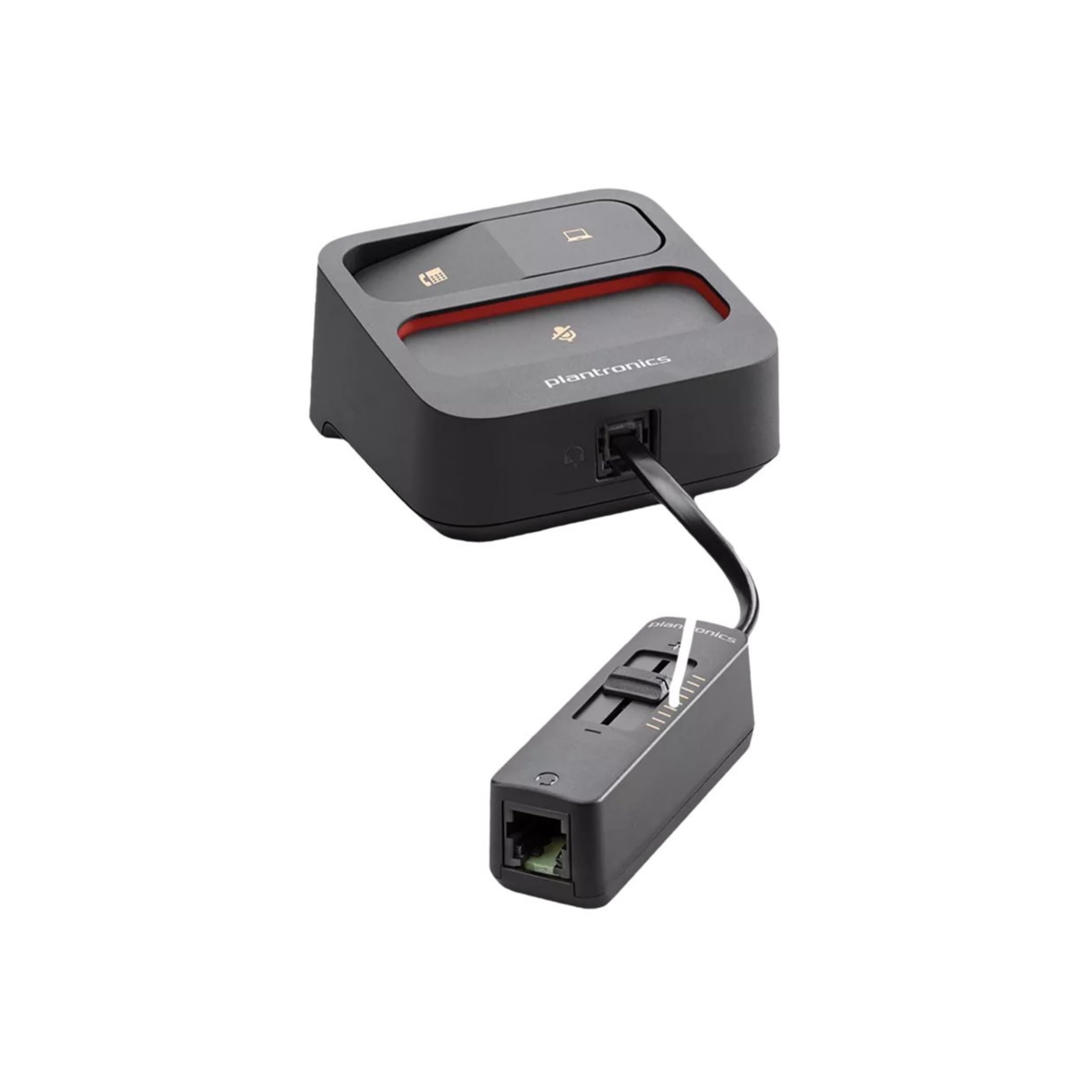 Plantronics MDA100 QD Negro Equipo para Central telefónica MDA100 QD, Negro, EncorePro 700 (HW710, HW720), EncorePro 500 (HW510, HW520, HW530, HW540), SupraPlus.