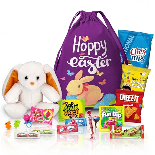 Pre Filled Easter Baskets for Kids Already Filled with Candy & Their Favorite Easter Basket Stuffers for Boys and Girls