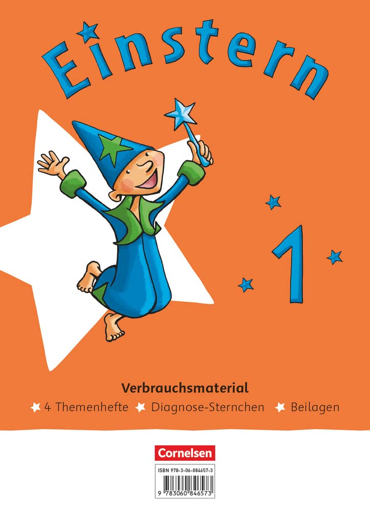 Einstern - Mathematik - Ausgabe 2021 - Band 1: Themenhefte 1-4, Diagnoseheft und Kartonbeilagen im Paket - Verbrauchsmaterial, mit digitalen Medien (Einstern, Ausgabe 2021, Band 1)