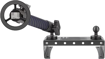 Bulletpoint Metal Dash Mount Phone Holder Compatible with 2015-2020 Ford F150 & 2017-2022 F250/F350 Super Duty - Dual 20mm Ball Dash F150 Phone Mount Magsafe Compatible
