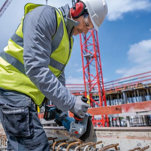 Bosch Professional meuleuse angulaire sans-fil BITURBO GWS 18V-180 P (Ø de disque 180 mm, profondeur de coupe 230 mm, PROtection switch, avec 2 disques à tronçonner, 1 disque diamanté, dans L-BOXX)