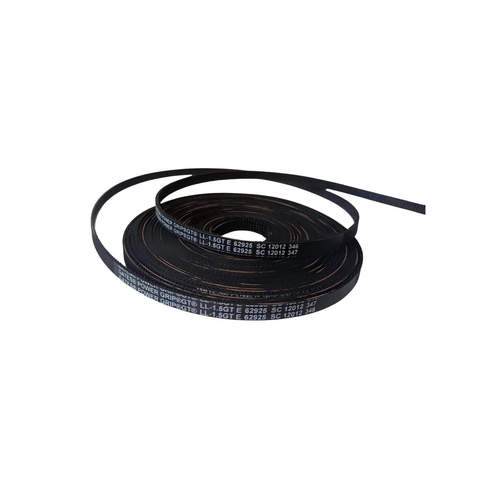 1.5GT offener Gummizahnriemen 3/6/9/12mm