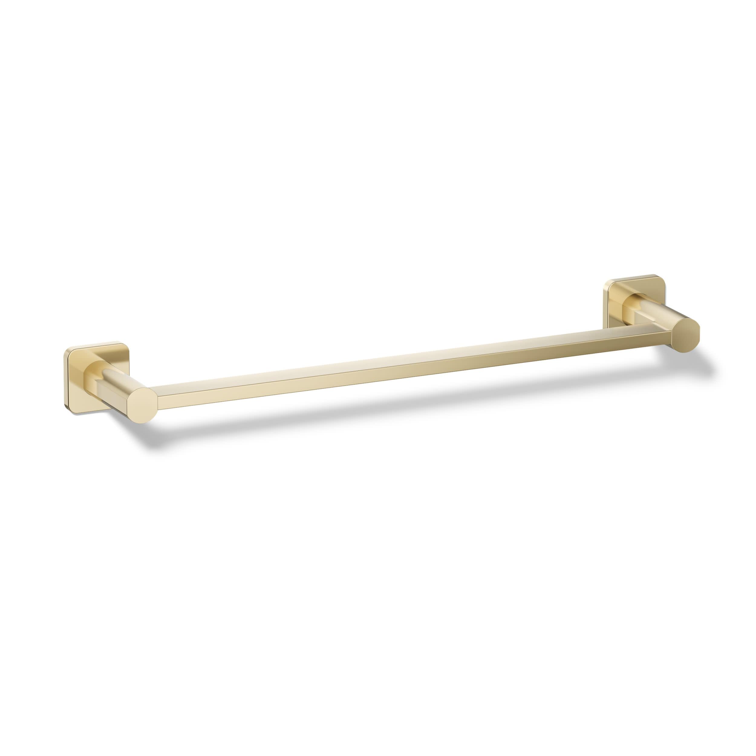 Barre porte-serviettes Kohler Parallèle 18 dorée pour salle de bain chic