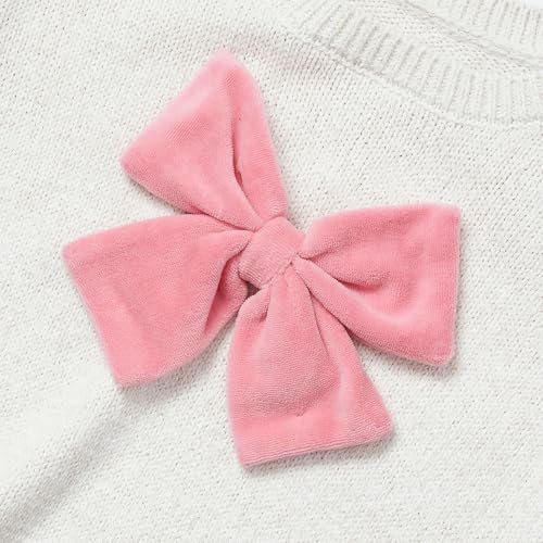Lands' End Girls Meet and Greet Bow Knit Sweater2