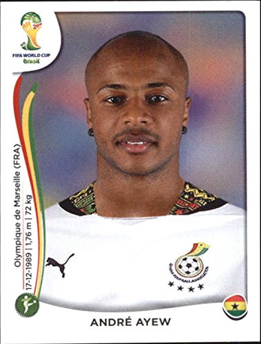 2014 Panini FIFA World Cup Stickers #542 Andre Ayew Ghana at
