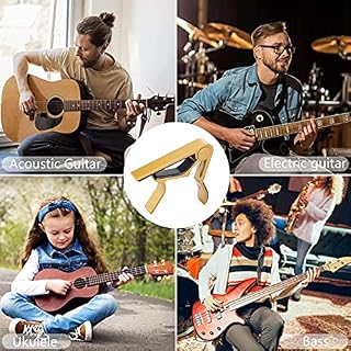 Capodastre à Changement Rapide Capodastre Professionnel Capodastre Universel Premium Capot de Guitare en Alliage de Zinc… – Image 7