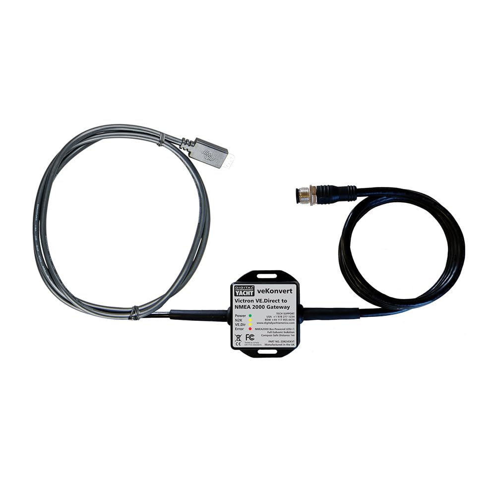 Generic Digital Yacht veKonvert NMEA 2000 Gateway, Black