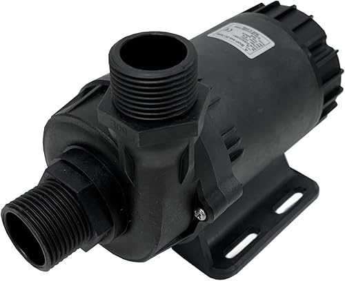 Miniatura 7 de SHYSKY Bomba de agua resistente de 24V DC 150W DC80E-24100S-1 150W Lift 10m (32ft) 2113GPH, diseño sin escobillas, sumergible, de bajo ruido