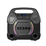 ION Audio Trailblazer Roar All-Weather Bluetooth Speaker with Premium Wide Sound, Three Speakers (Renewed)