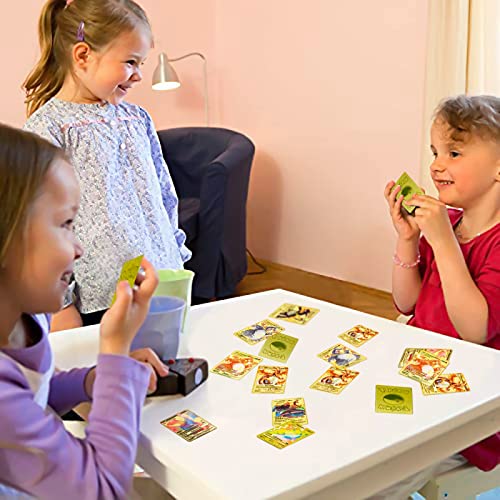 Metalen kaart - 4 stuks ultra zeldzame kaarten metalen kaart V-kaart/Vmax/EX/DX-verzamelkaarten - het beste cadeau voor verzamelaars - Image 7