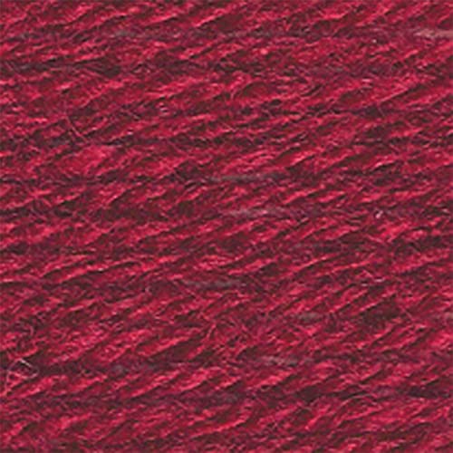 Image of Lion Brand Yarn Wool-Ease Yarn, Worsted-Weight Yarn for Knitting and Crocheting, 1 Pack, Cranberry
