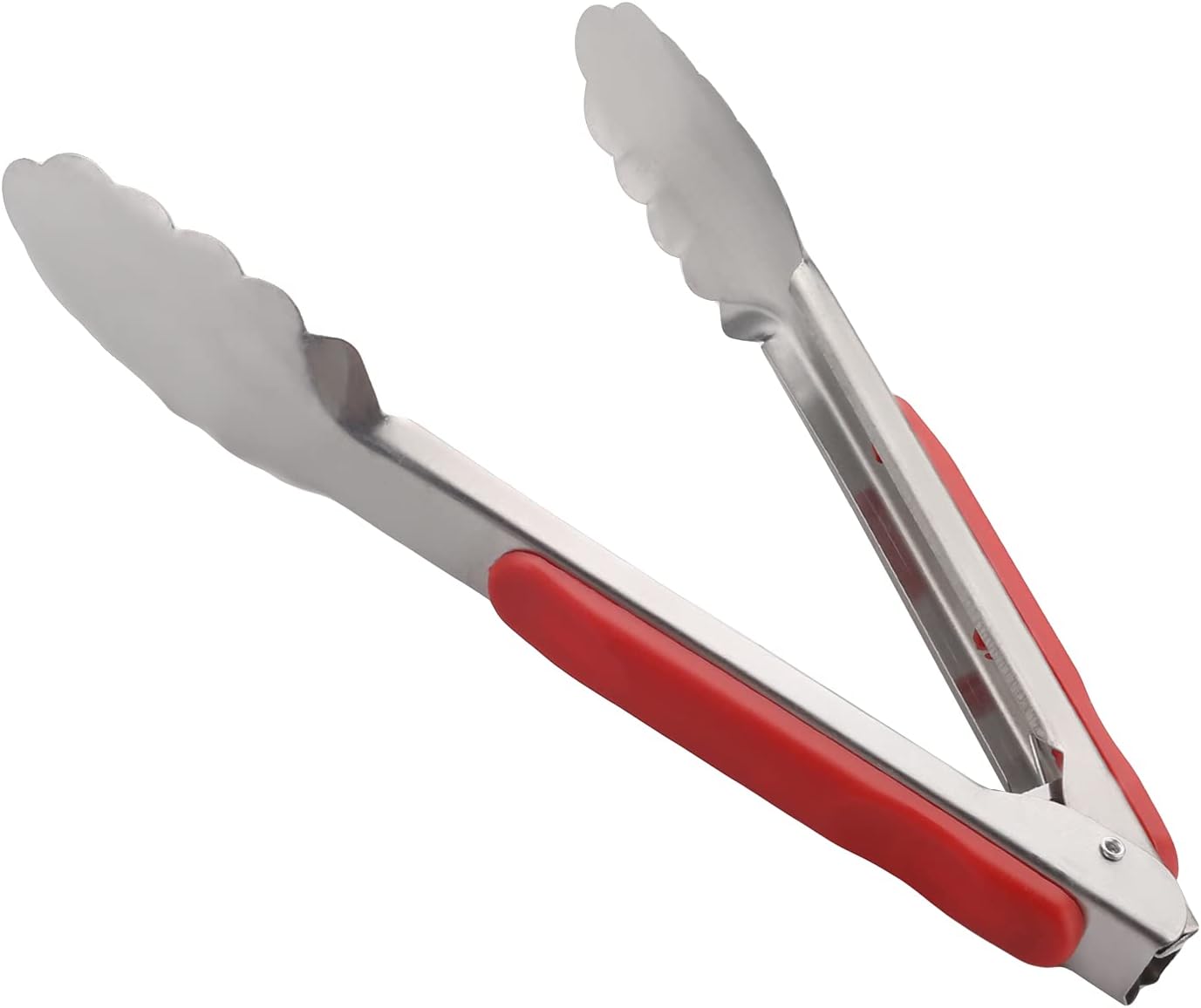 Utoolmart Grill Tongs, 9Inch Kitchen Tongs, Barbecue Tongs