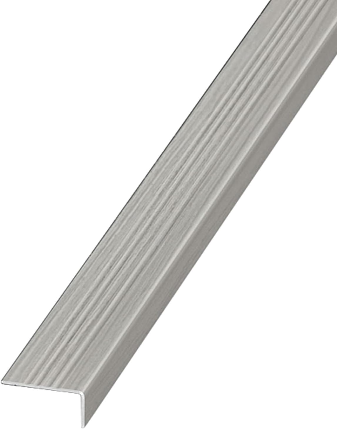 Threshold Strip Metal Stair Nosing Trim Strip with Wood Grain, Doorway Floor Corner Transition Protector, Window Edging Strips, Wood Flooring Seam Cover (Color : Style3)