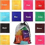 Sotiff 20 Pcs Mini Bean Bags for Tossing Educational Cornhole Bags Educational Learn Colors Toy Toss Game Toss Games for Outdoor Indoor Activities(Words)