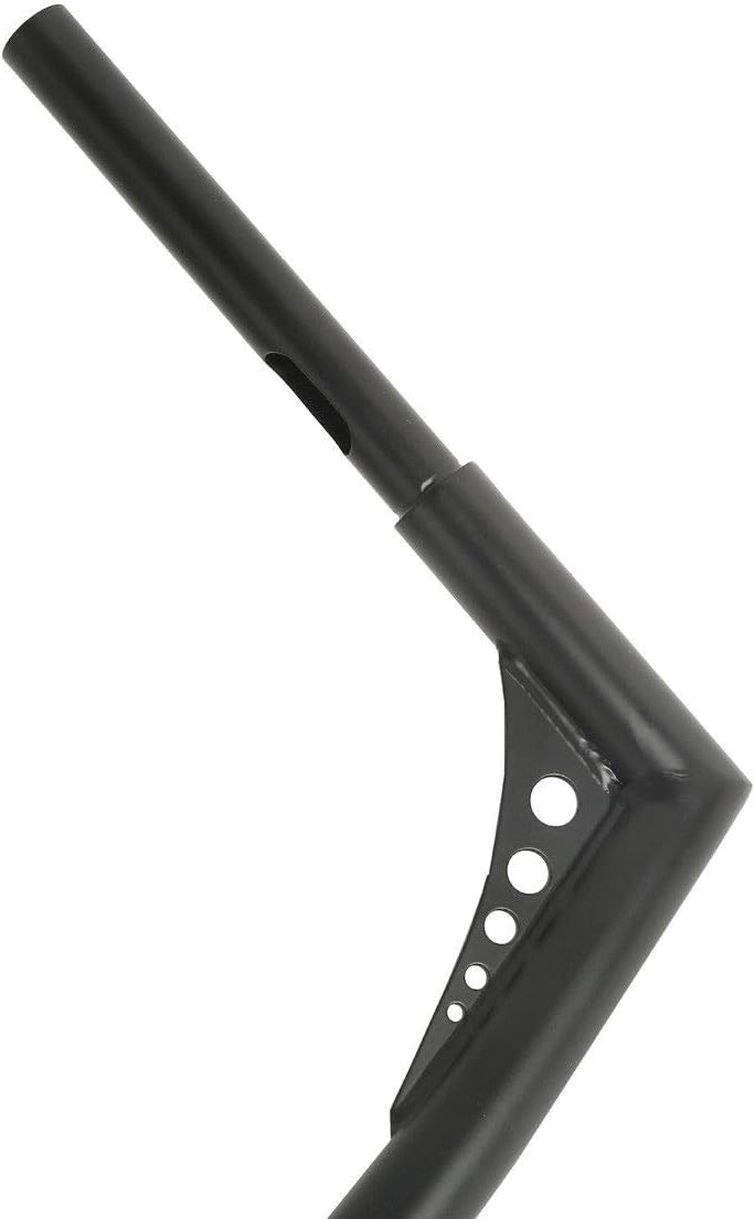 TCT-MT Ape Hangers Fat 1.25" 12'' Rise Handlebars Fit For Harley Sportster XL 883 FXST 1200 Custom Softail FLST FXST Black