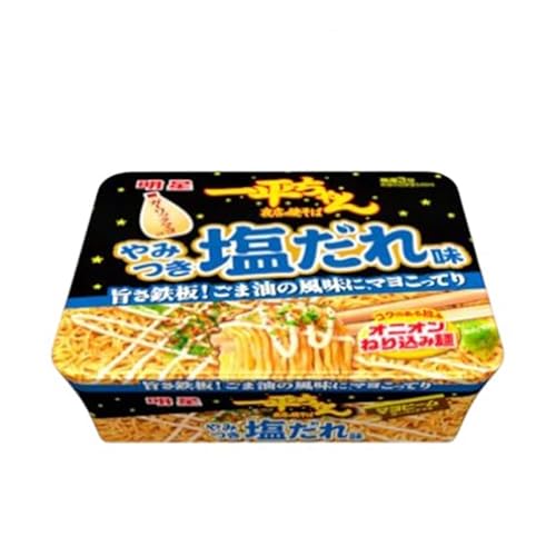 明星食品 一平ちゃん 夜店の焼そば やみつき塩だれ味 12食