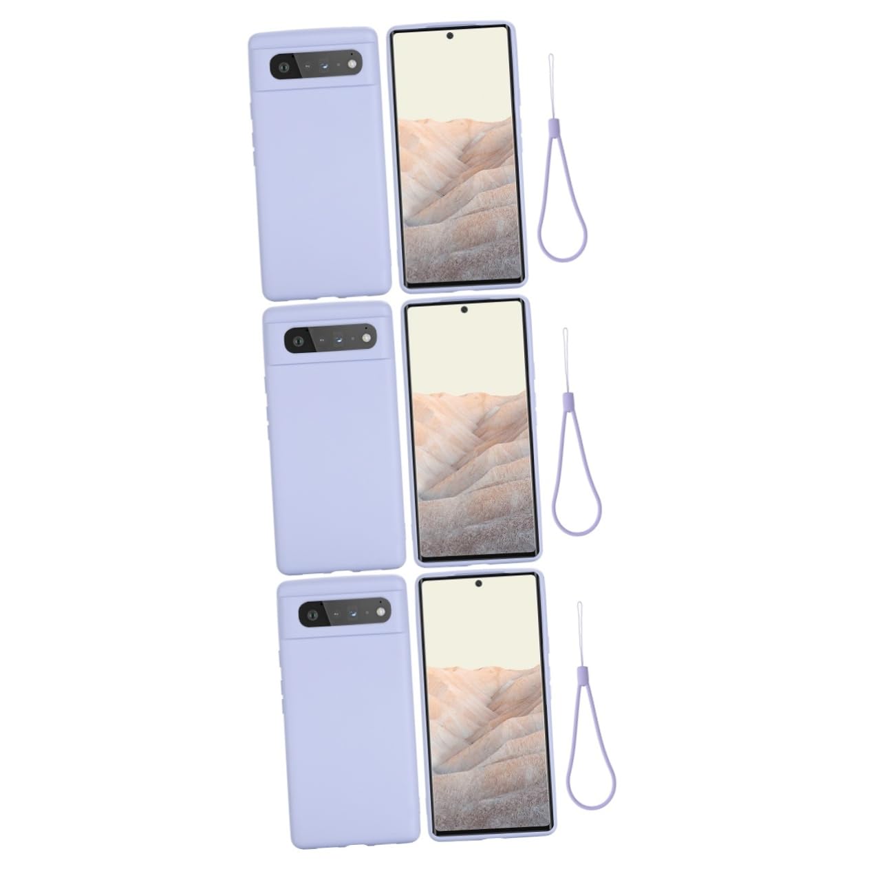 Coque de téléphone liquide avec cordon Mikikit complète durable - 8