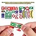 Toyvian 28 Pcs Kids Traffic Sign Toys Mini Traffic Light Toys Mini Traffic Cones Street Road Signs Models Playset with Traffic Signal Sticker for Kids Playing Learning Traffic Rules
