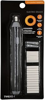 قلم حامل استيكة اوتوماتيكي كهربائي يعمل بالبطارية مع 22 استيكة غيار من رانجويل