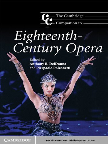 Eighteenth-Century Opera Cambridge Companion livre musique histoire