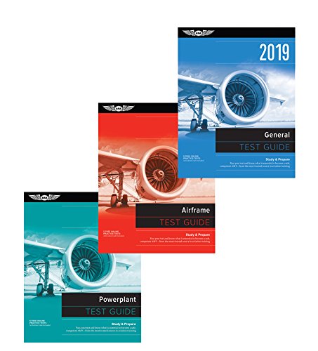 ASA AMT Test Guide Bundle - Airframe, Powerplant & General