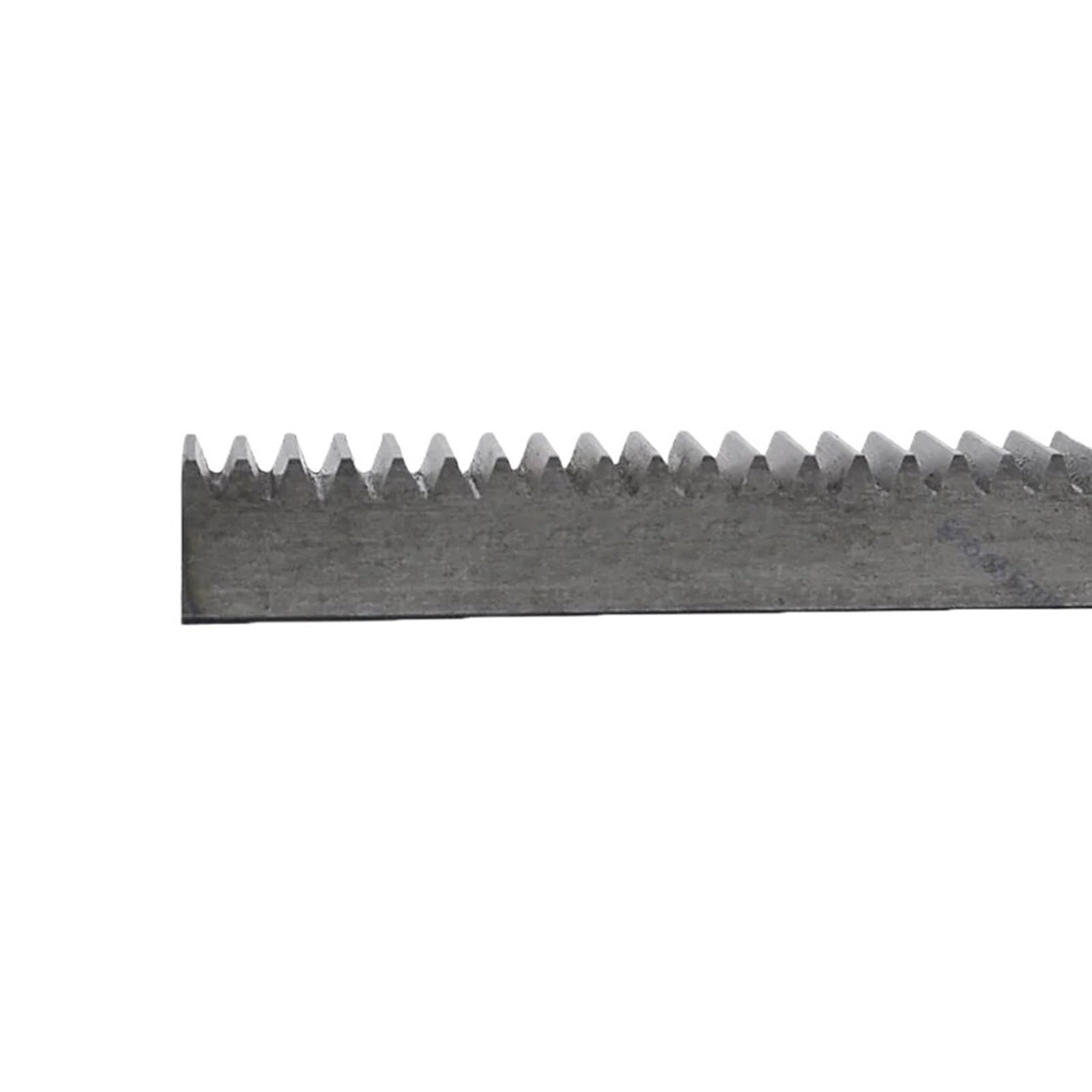 Precyzyjny stalowy zębnik 1Mod i zestaw zębatek - 22-zębowe koło zębate z prostym zębatkiem 12x12x500mm(6.35mm)