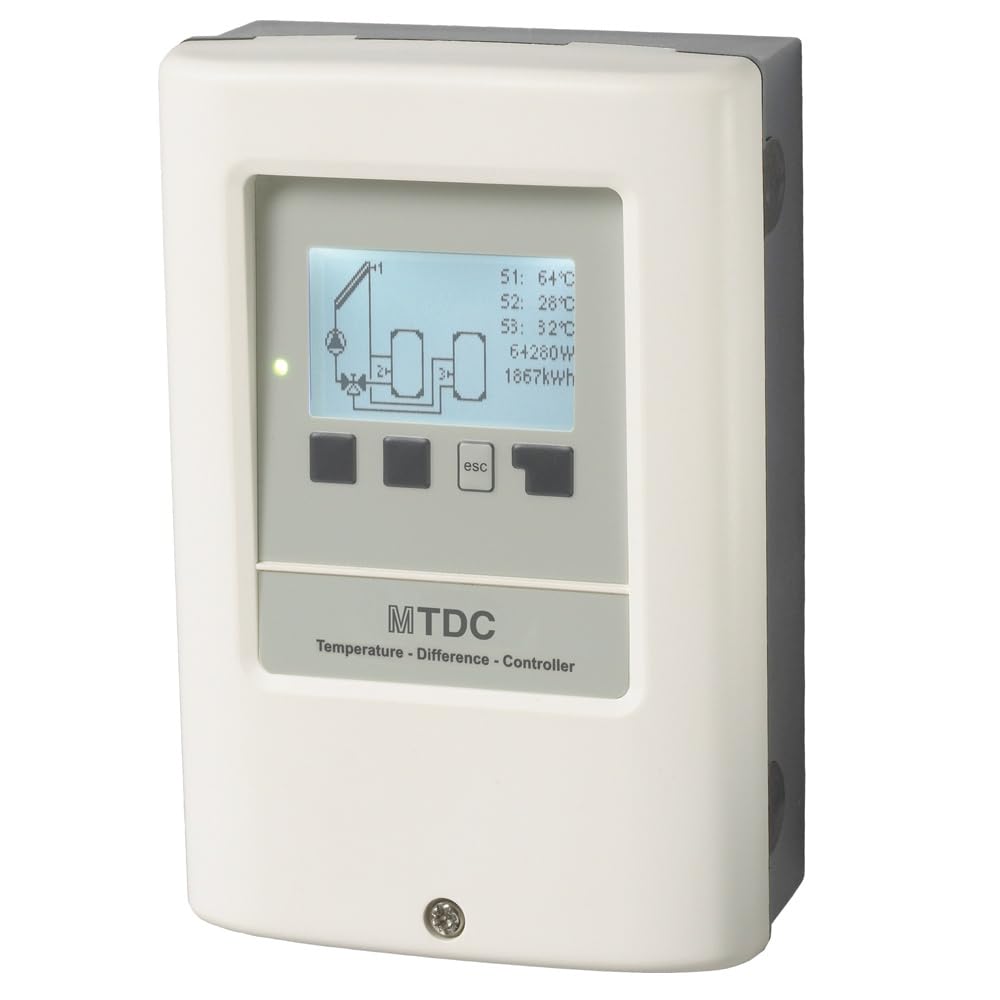 SOREL MTDC V5 Solarsteuerung Zweikreisregler Solarregler Temperaturdifferenzsteuerung