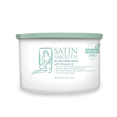 Satin Smooth Hair Depilación Cera 14 oz