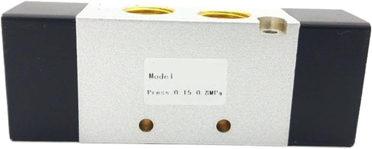 1PCS 4A310 4A320 4A330 G1/4 3/8 Pneumatic Control Valve Type Two-Position Five-Way Three-Position Five-Way(4A330E-08G1-4 3-5Way)