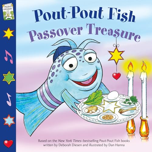Pout-Pout Fish: Passover Treasure (A Pout-Pout Fish Paperback Adventure)