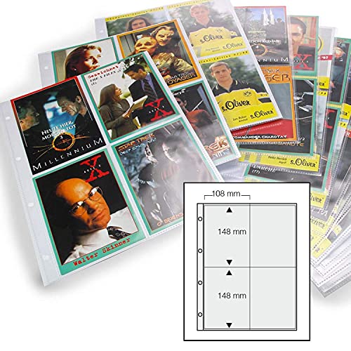 SAFE 5475C - Custodie per carte autografate, 10 x