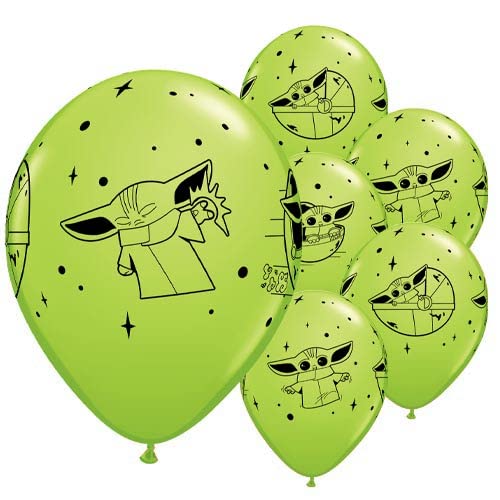 Unique 12 Inch Latex Star Wars Balloons - Pack Of 8 Classic Logo Party Balloons - View #8