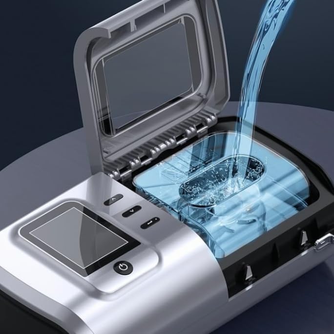 DS6 Auto Airflow Machine for Comfortable Night Use, Smart Data Recording, Built-In Humidifier, Low Noise