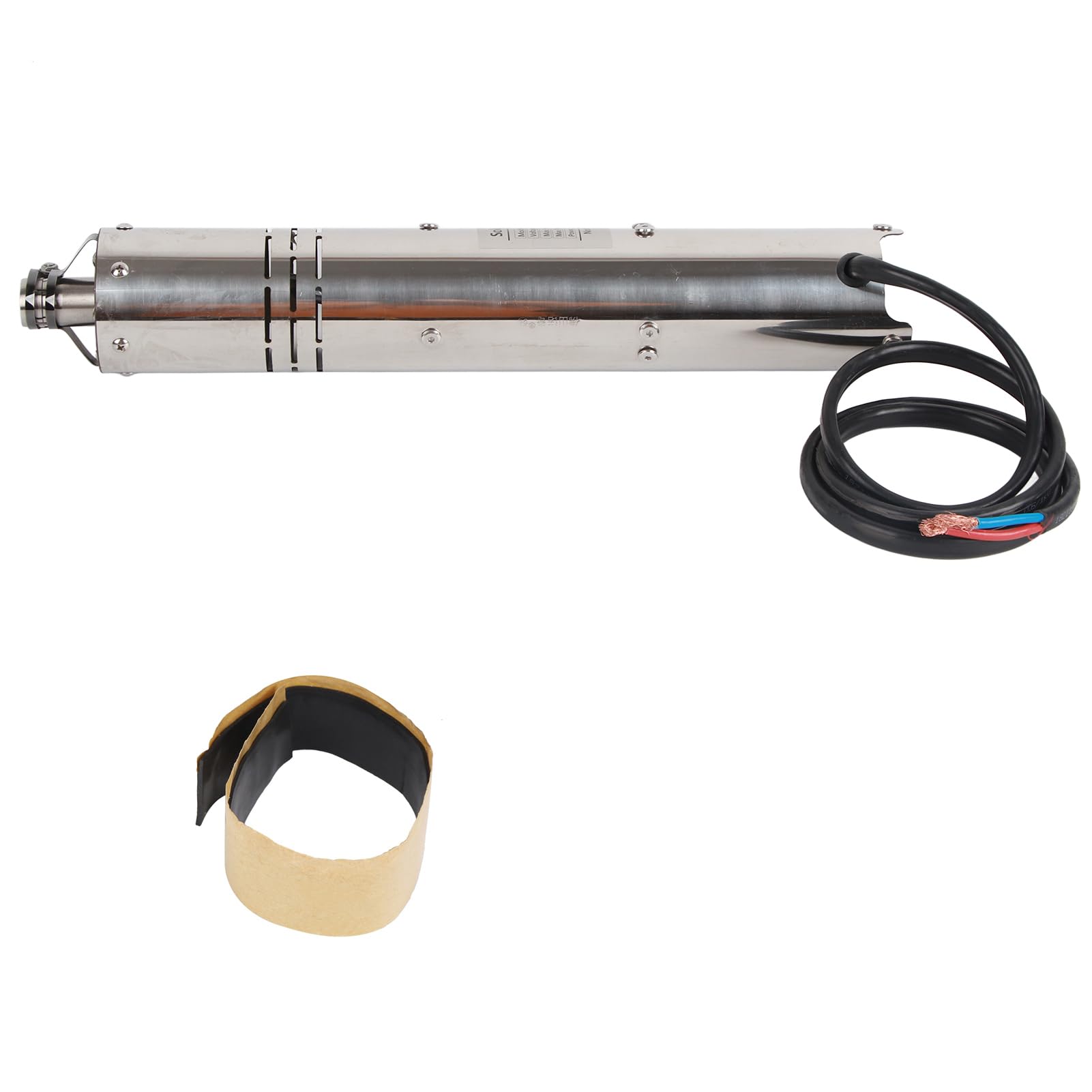 Pompa Sommersa Senza Spazzole, Pompa Sommersa Kit Pompa per Pozzo Profondo CC Solare 12V Pompa Acqua Senza Spazzole a Grande Portata Magnete Permanente Elettrico, Pompe di