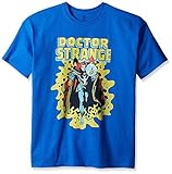 Marvel Men's Doctor Strange T-Shirt, Royal, Medium