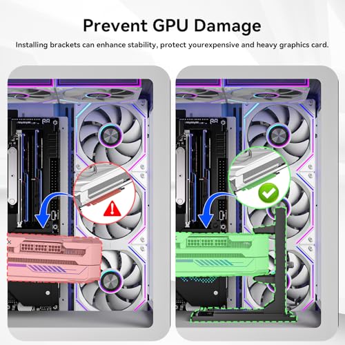 Soporte GPU ajustable para tarjetas gráficas universal miniatura 5