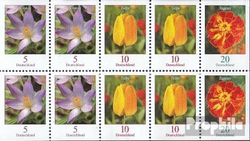 FRD (FR.Germany) 2471-2484D,E Sheetlet (Complete.Issue.) FDC 2005 Flowers (Stamps for Collectors) Plants/Mushrooms