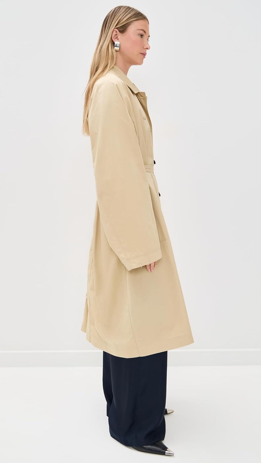 Simonett Women's Oversized Trench Coat - Image 4