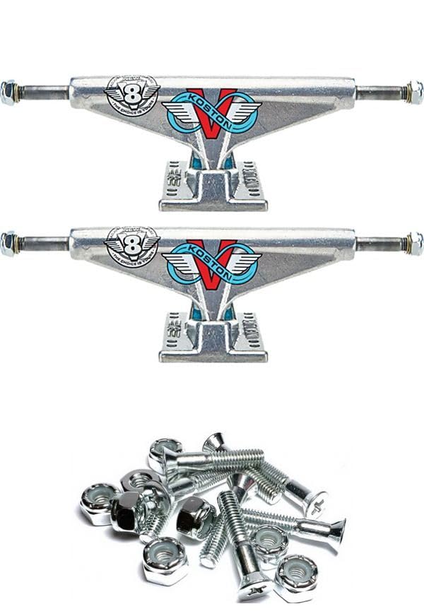 Venture Trucks Eric Koston V8 Polished Skateboard Trucks - 5.8