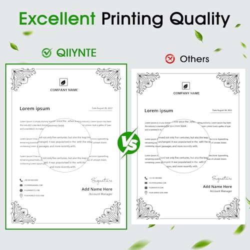 Portbale Printer Thermal Paper 8.5 x 11'' US Letter Size, Thermal Printer Paper Quick-Dry with Clear Printing, Compatible with TATTMUSE A285M, Gloryang PD-A4, A40 Series and others, 4 Rolls - Image 3